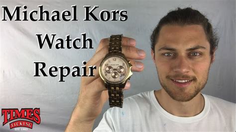 michael kors watch repair form toronto|Michael Kors Watch replacement screws.